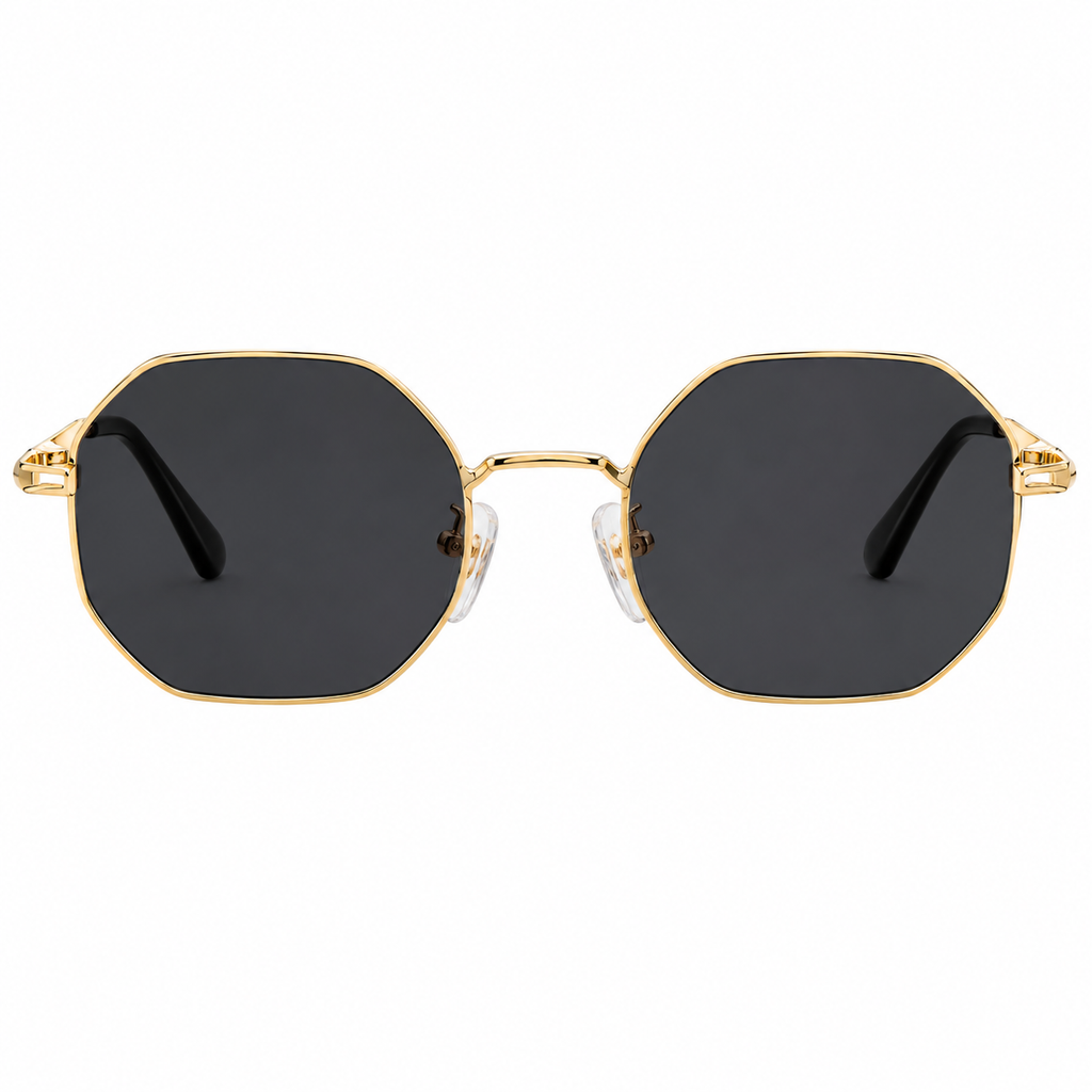 Geometric Frame Sunglasses