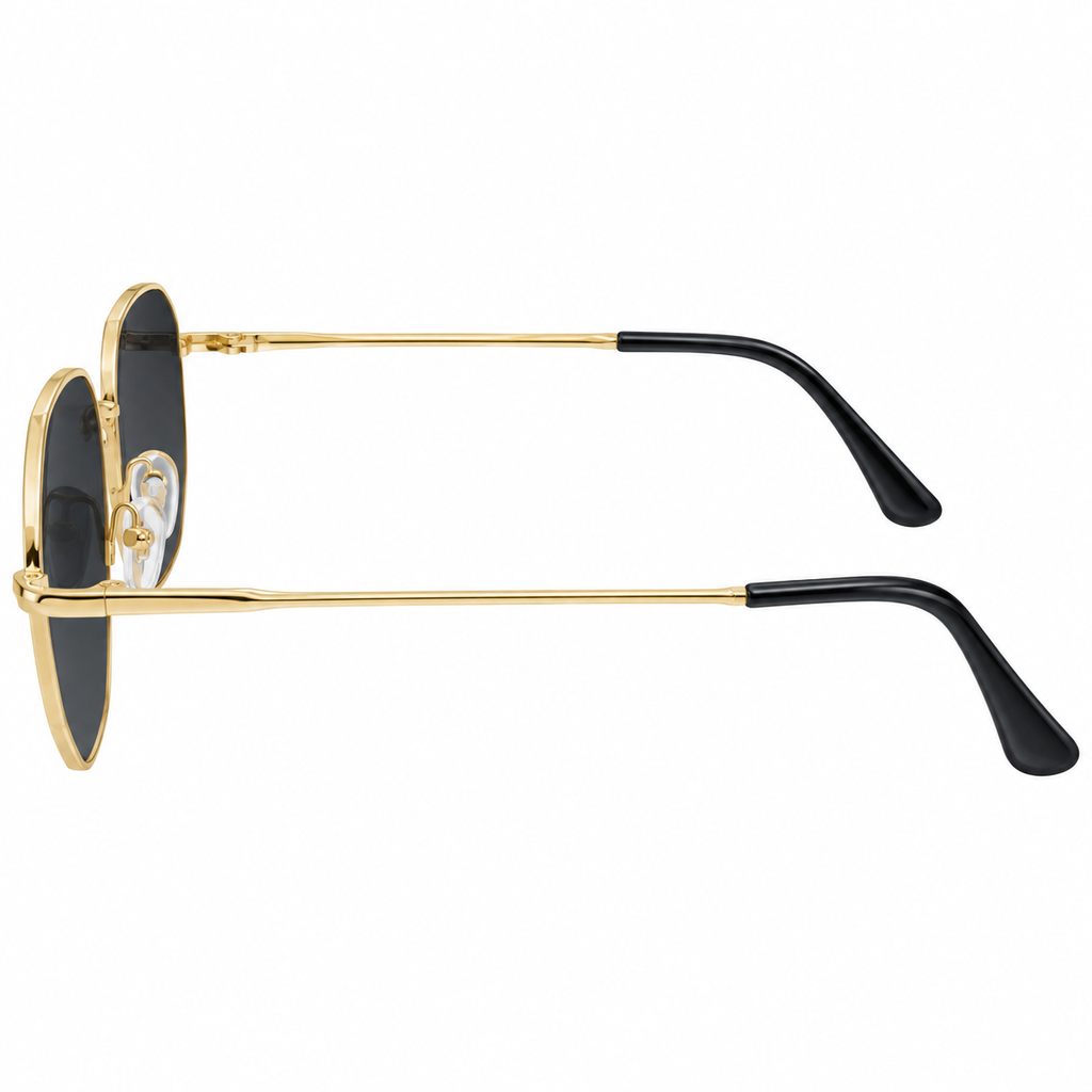 Geometric Frame Sunglasses