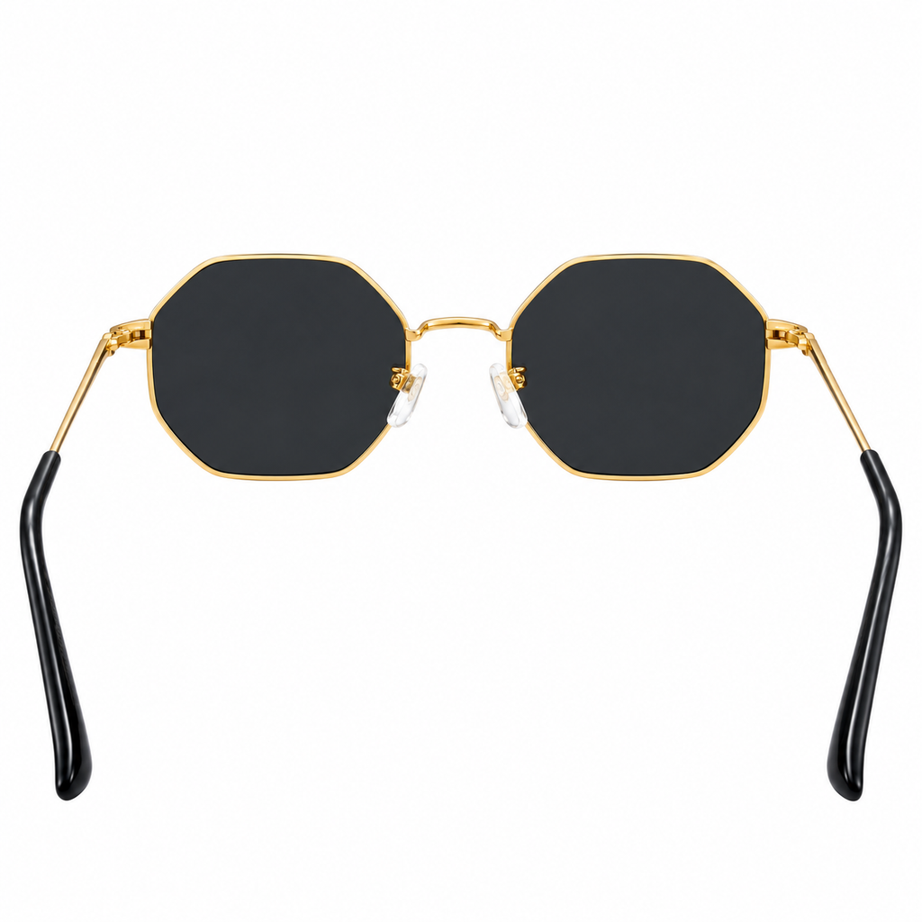 Geometric Frame Sunglasses