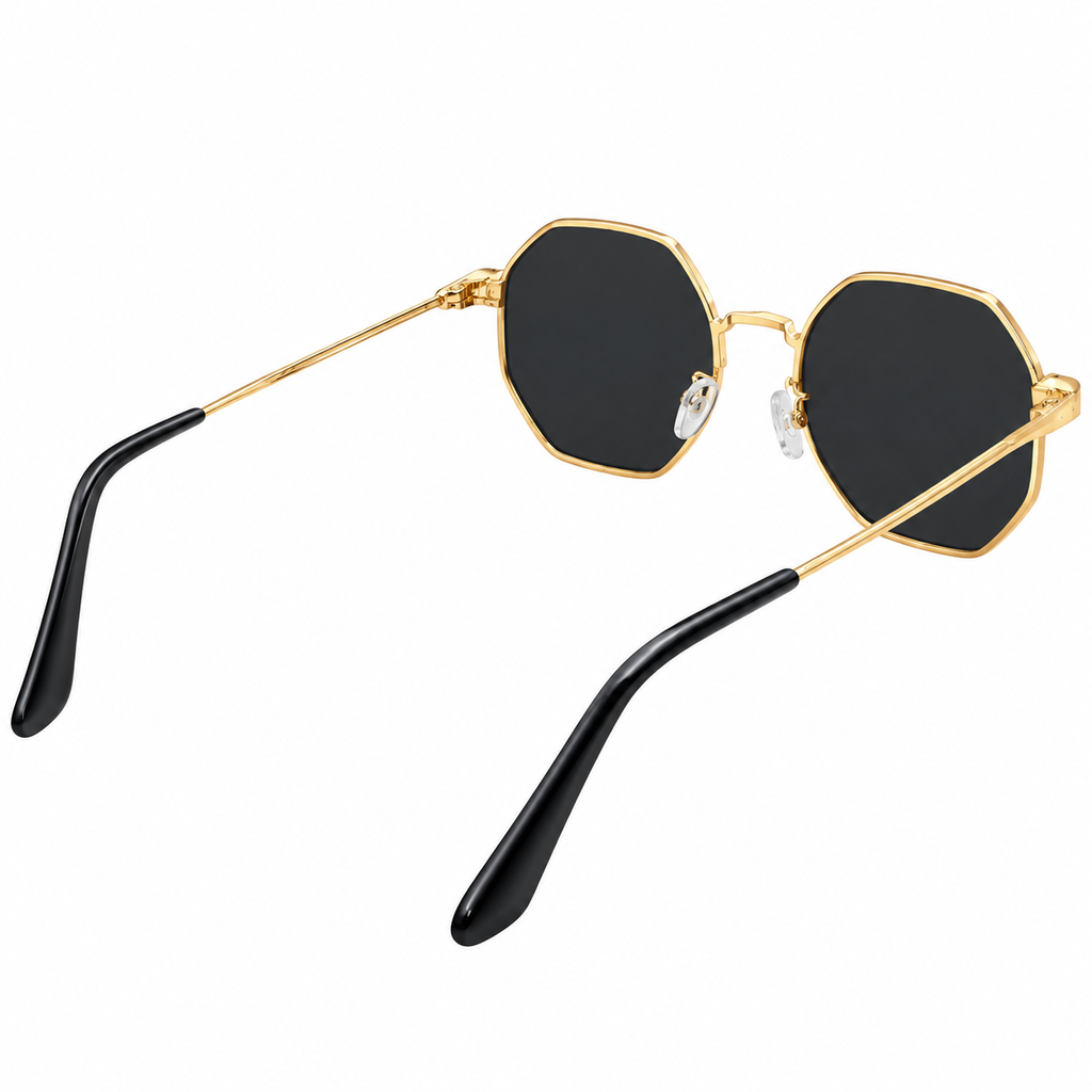 Geometric Frame Sunglasses