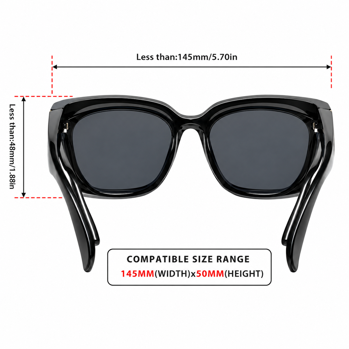 Oversized Glam Sunglasses