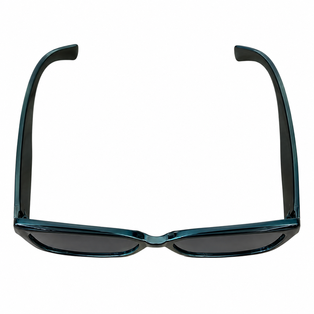 Upswept Wide-Arm Statement Sunglasses
