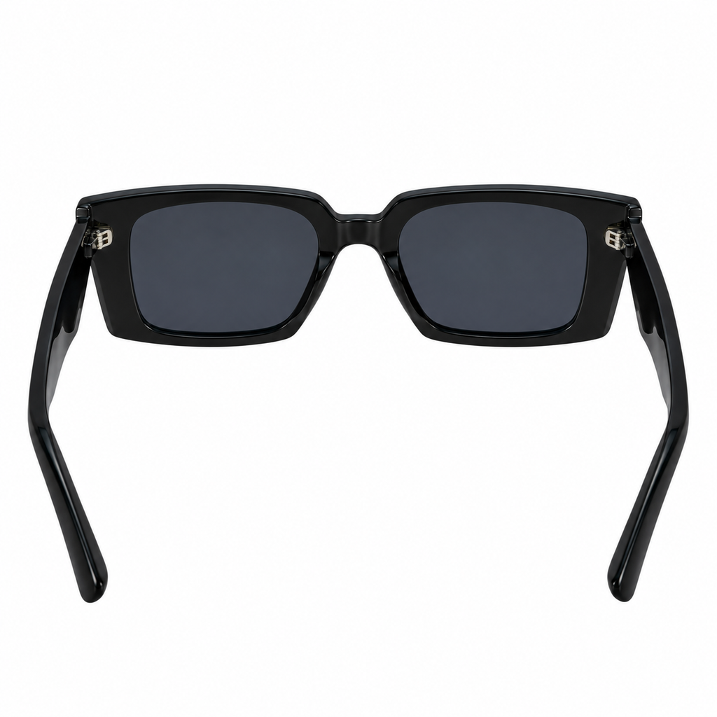 Upswept Wide-Arm Statement Sunglasses
