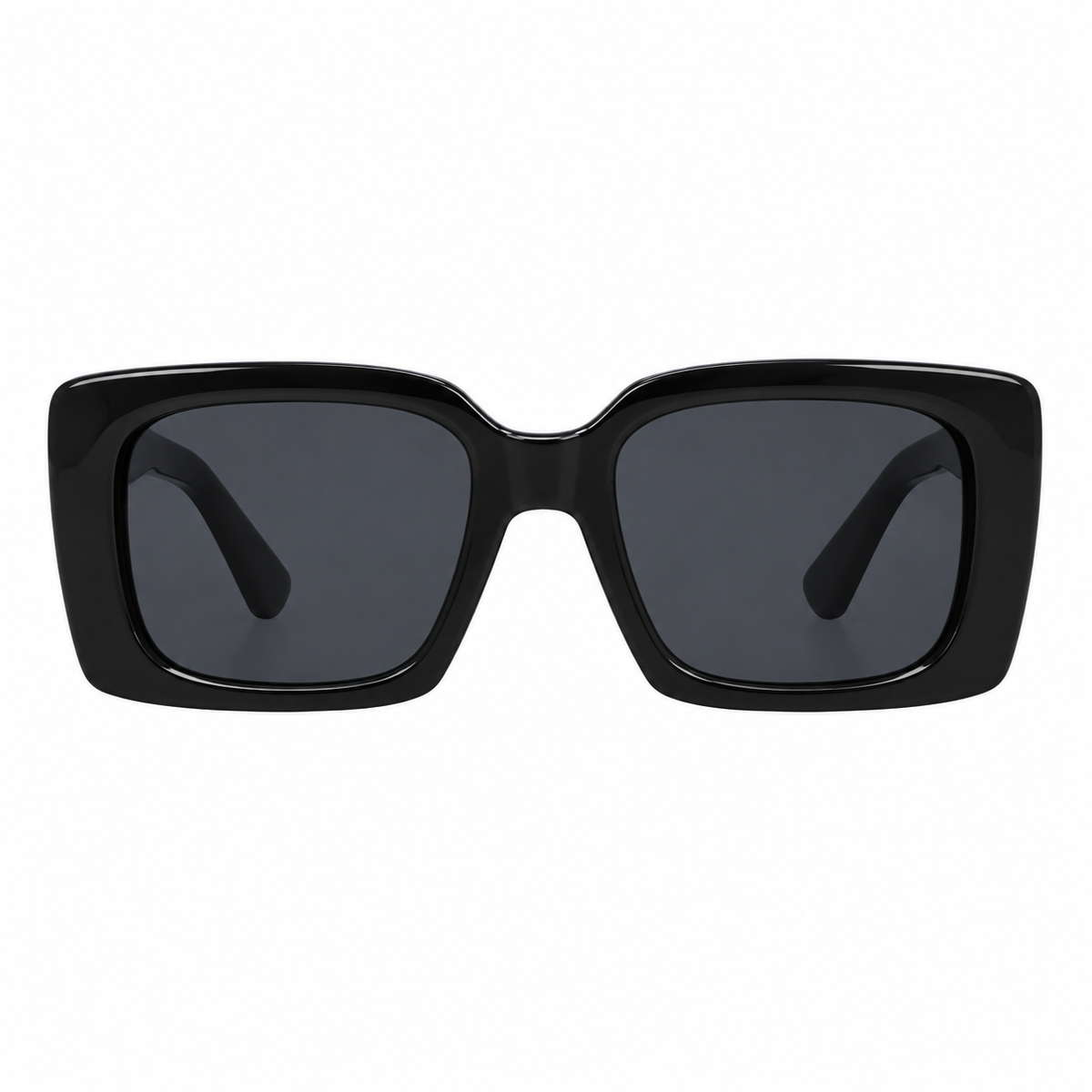 Sleek Oversized Rectangle Sunglasses