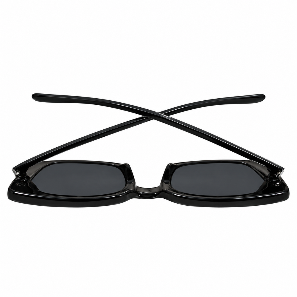 Sleek Oversized Rectangle Sunglasses