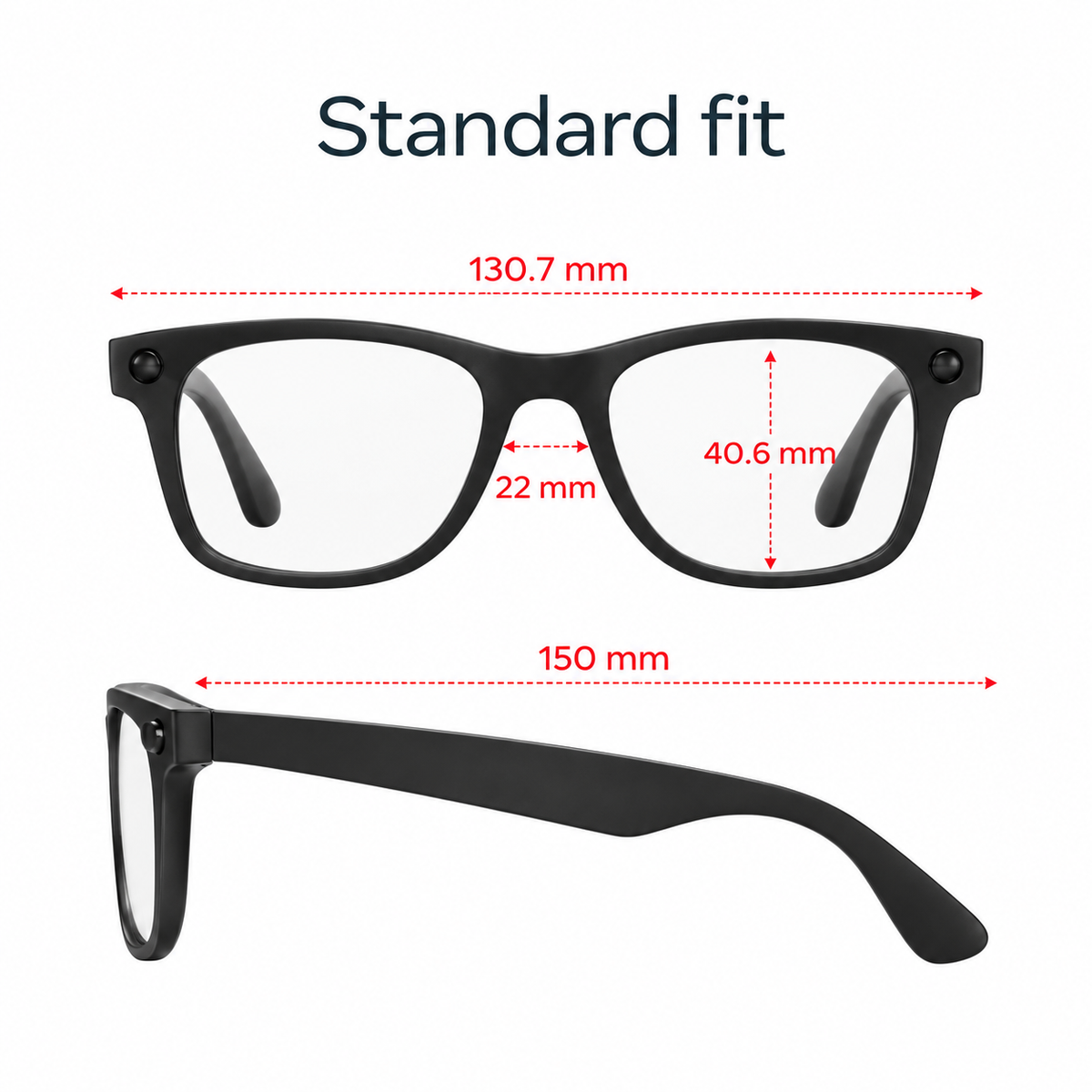 Nexora Wayfarer (Gen 2) Smart AI Glasses